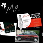 Styl'Me : Logo, charte, plaquette, carte de visite, site internet, Jokercolor